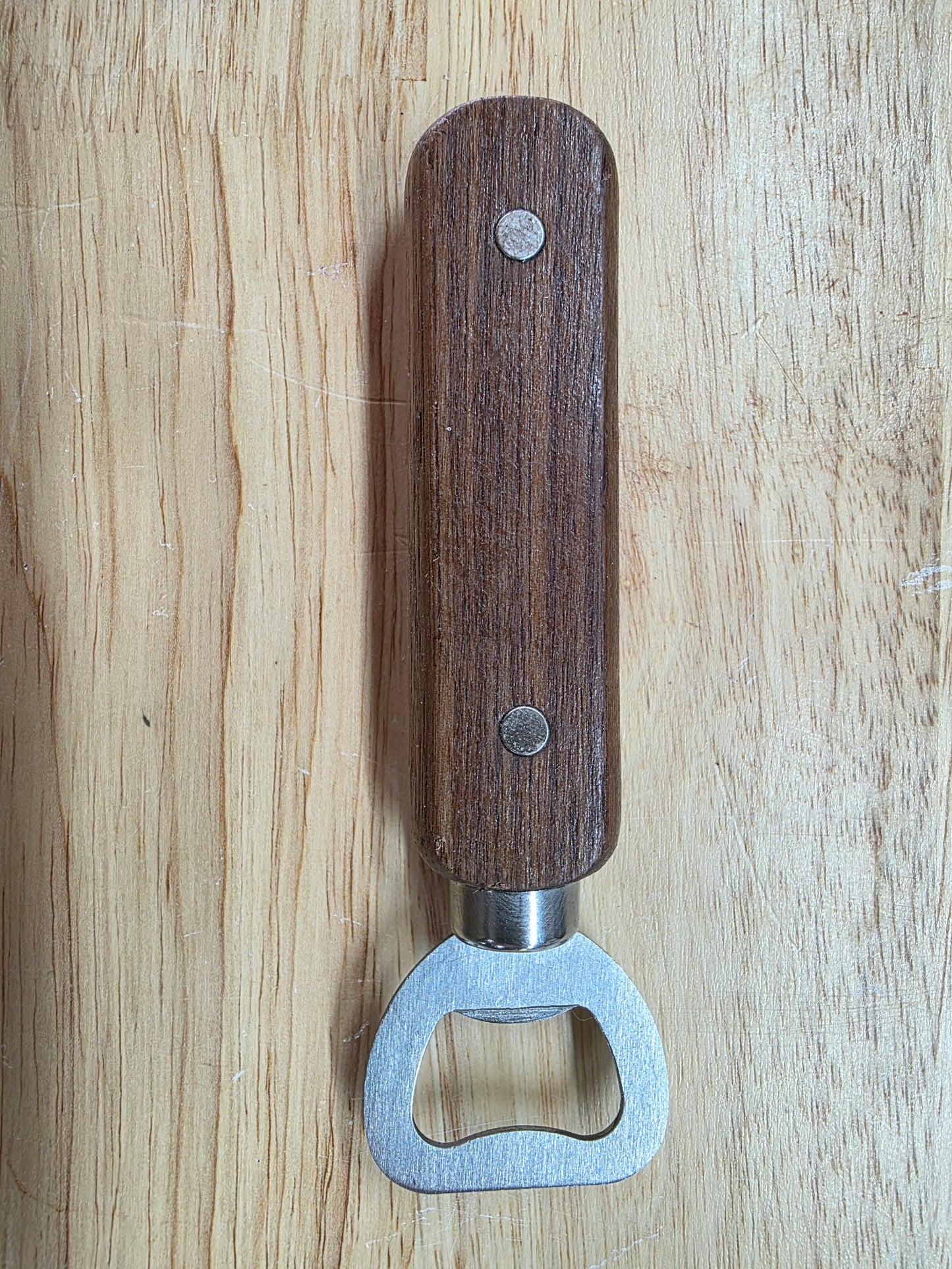 Walnut Bottle Opener