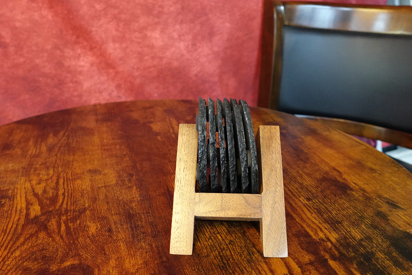 Slate Coaster Set of 6 - Bald Eagle