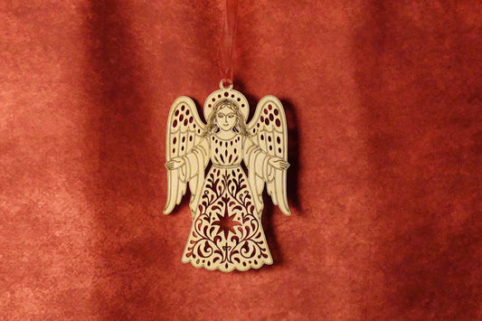 Heavenly Angel Christmas Ornament
