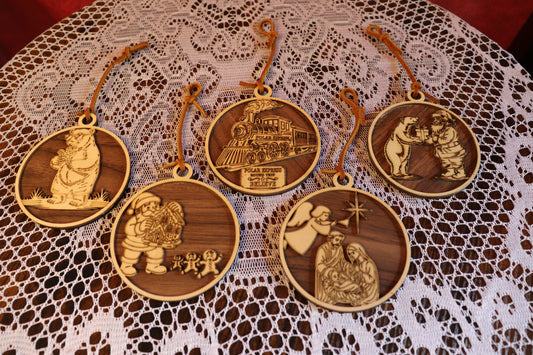 Christmas Ornaments, Set of 5