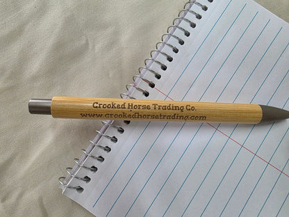 Custom engraved pen