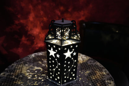 Stars Home Decor Lantern