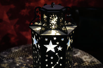 Stars Home Decor Lantern