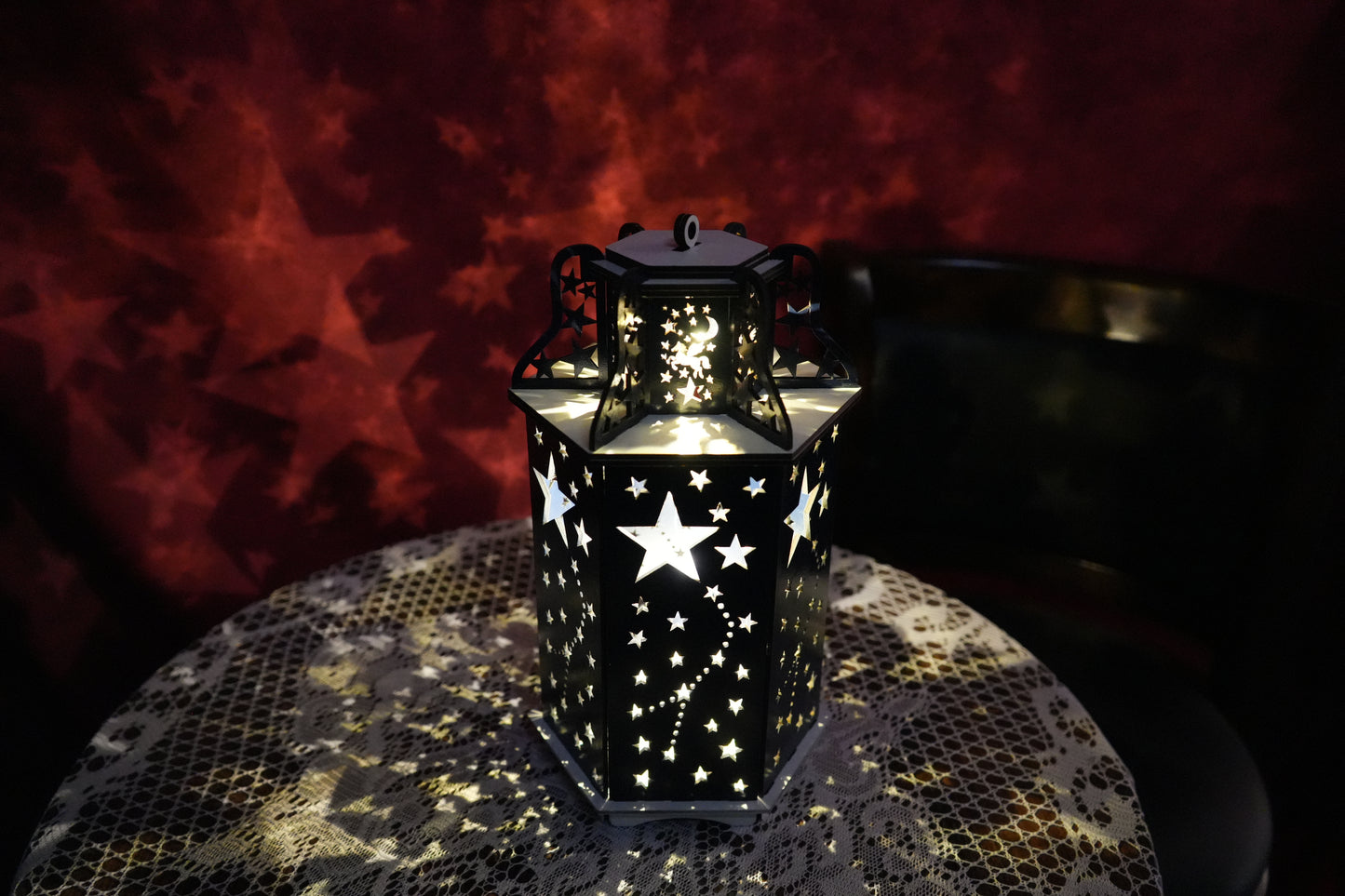 Stars Home Decor Lantern