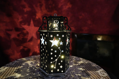 Stars Home Decor Lantern