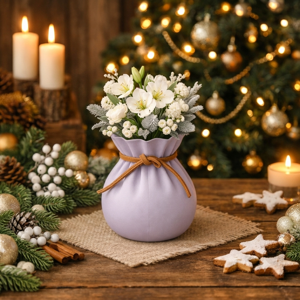 Matte PLA Decorative Vase – 4.75″ Tall, 15″ Circumference | Modern Minimalist Home Décor Accent
