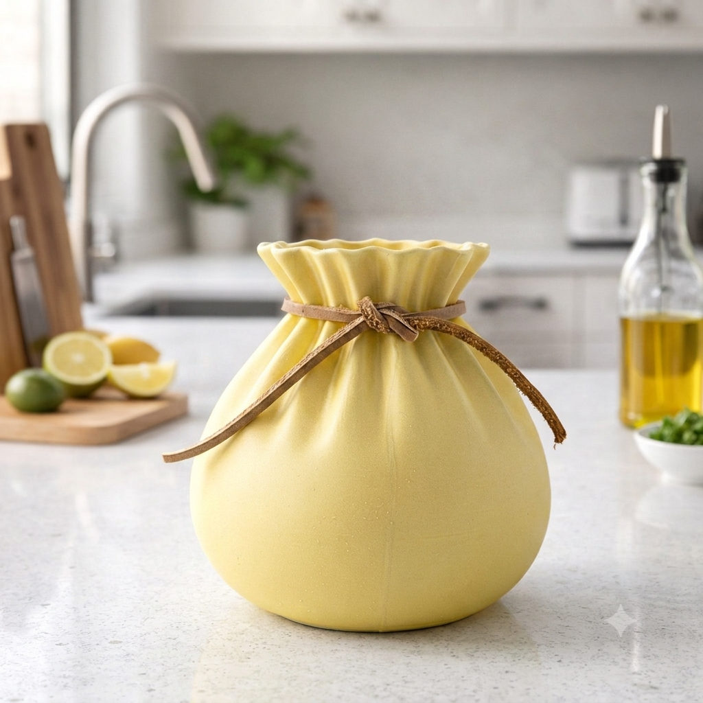 Matte PLA Decorative Vase – 4.75″ Tall, 15″ Circumference | Modern Minimalist Home Décor Accent