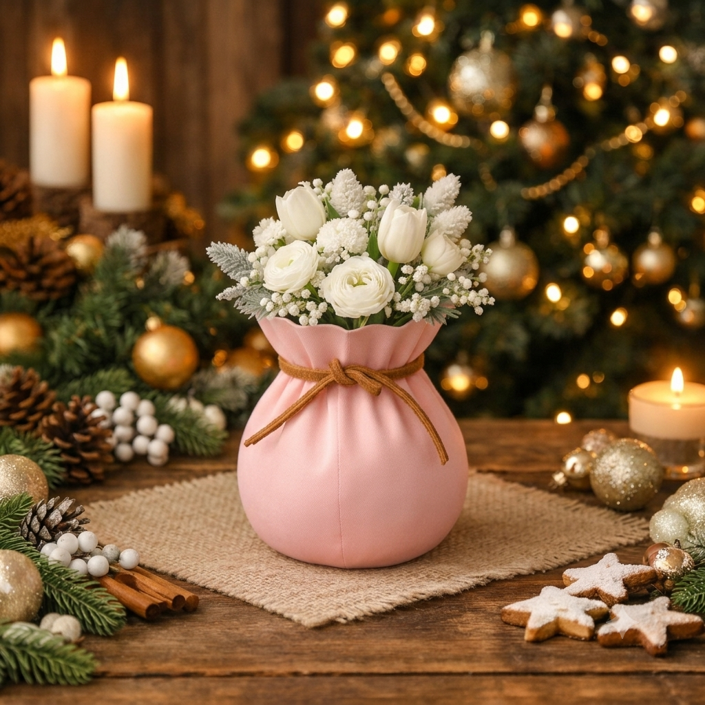 Matte PLA Decorative Vase – 4.75″ Tall, 15″ Circumference | Modern Minimalist Home Décor Accent