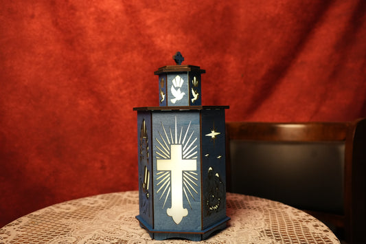 Religious decor lantern