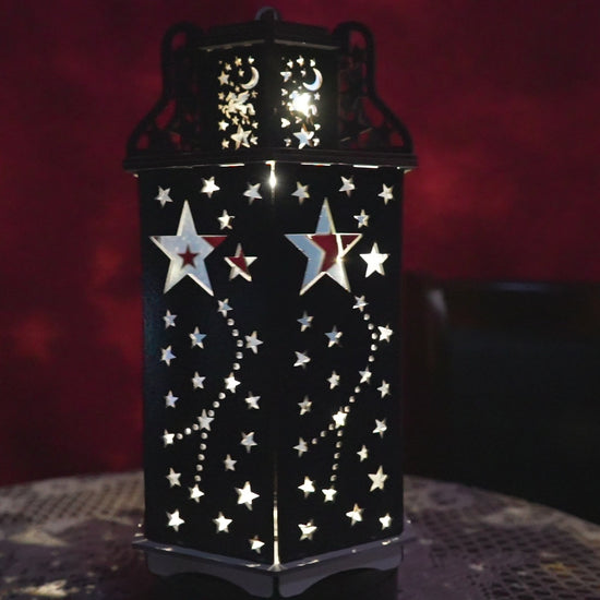 Stars Home Decor Lantern