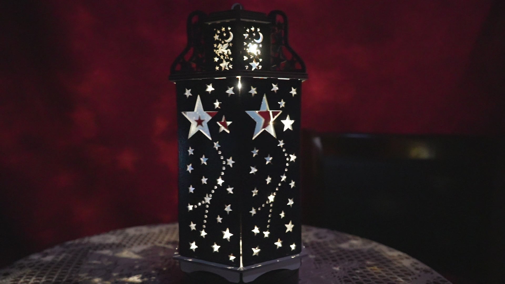 Stars Home Decor Lantern